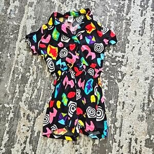 Spirit of Halloween Stranger Things "Eleven" retro eighties romper